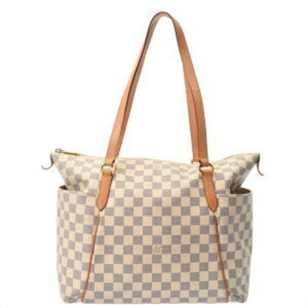 Louis Vuitton Damier Azur White Totally White Canvas Tote Bag